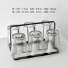 Conjunto Simples de Copos de Vidro, Conjunto de Água de Luxo para Sala de Estar, Copos Domésticos para Bebida de Hospitalidade, Copos de Café, Copos de Chá, Copos de Suco