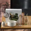 Tazón de Matcha de Cerámica Japonesa Transfronterizo, Utensilios para Preparar Té de la Dinastía Song, Juego de Batidores de Té de 100 Piezas, Caja de Regalo para Ceremonia de Té