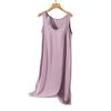 Camisón de verano con escote en V y almohadilla para el pecho para mujer, informal, con tirantes y falda interior, venta al por mayor