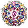 Rejas de ventana pintura de corte de papel Año Nuevo Festival de Primavera caracteres de la suerte hueco estilo chino Xi'an pequeños regalos obras hechas a mano regalos para el extranjero