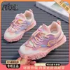 Zapatos Deportivos Infantiles de Primavera y Otoño Antideslizantes Resistentes al Desgaste Casuales Versátiles Zapatos de Moda para Niñas Zapatos Funcionales para Niños Pequeños Niñas Niños