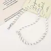 Nuevo Color de Moda Tejido a Mano Cadena Cruzada Unisex Colgante para Teléfono Móvil Colgante de Bolsa Ajustable Cordón