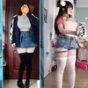 Meias de seda pretas tamanho grande para crianças antiderrapantes com gota longas altas meias brancas de pressão calça interna meias gordinhas sexy JK
