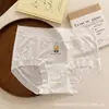 Ropa interior de seda helada para mujer, estilo fino de verano, nuevo modelo 2026, entrepierna de algodón puro, shorts amigables con la piel, bragas tipo triángulo para niñas
