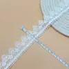 Encaje Bordado de Seda de Leche Soluble en Agua Hecho a Mano DIY Lolita Vestido de Boda Ropa Íntima Accesorios para Ropa Zapatos Sombreros Bolsas Accesorios