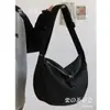 Bolsa de lona impermeable de nailon, bolsa de moda moderna, otoño e invierno, estilo Mori artístico, bolsa de albóndiga, estudiante universitario, clase, hombro, al por mayor