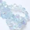 Cuentas de Cristal de Vidrio de Colores con Forma de Concha Hechas a Mano para DIY Collar Pulsera Cuentas Sueltas Accesorios de Joyería Cuentas