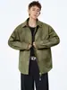 2025 Nova Jaqueta Camisa de Manga Longa Workwear Masculina Primavera Solta Casual Marca Tendência de Alto Padrão Jaqueta Camisa Versátil