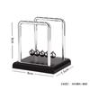 Bola de oscilación de Newton para decoración creativa, artesanía de metal, dispositivo de oscilación de cuerpo celeste, oscilación del caos, bola de regalo de descompresión de escritorio, venta al por mayor