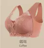 6 Cores, 12 Tamanhos, Comércio Transfronteiriço, Fecho Frontal, Sem Costura, Costas Bonitas, Lingerie Feminina Plus Size, Sem Fio, Sutiã de Renda Sexy