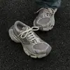 Grapadora Paris Grapadora Zapatos de Papá para Hombres y Mujeres Nicho Suela Gruesa Elevadores Zapatos Deportivos Casuales de Malla para Pareja