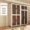 Guarda-Roupa Simples para Quarto, Uso Doméstico, Moradia Alugada, Armário de Armazenamento de Metal de Aço Carbono Resistente e Durável, Montado para Apartamentos Pequenos