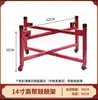 Soporte de Batería, Soporte Grande para Batería, Soporte Plegable para Batería Infantil con Ruedas Universales, Soporte de Batería de Instrumento Musical de Hierro Forjado, Soporte para Tambor de Guerra, Soporte Majestuoso para Gong y Batería