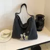 Bolso de hombro moderno y a la moda 2026 nuevo vintage versátil de gran capacidad bandolera para estudiantes, para ir al trabajo y para viajar bolso de mano