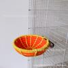 Nido de pájaro de cuerda de cáñamo y cuerda de algodón tejido a mano nido de cría juguete para loro nido de pájaro Nido de Pájaro de Jade nido de pájaro hibiscus ventas directas de fábrica