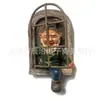 Estátua de Gnomo de Jardim Gnomo de Jardim Ornatos 3D Anão Velho Artesanato de Resina