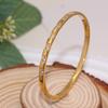 Europa y Estados Unidos estilo ins popular micro incrustado acero inoxidable acero de titanio pulsera baño 18K no se decolora