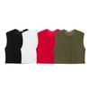 Exportación Transfronteriza al por Mayor Verano Ropa Europea y Americana Cuello Redondo Versátil Chaleco con Botones Superior N8-11268