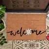 Alfombra Temática de Verano Transfronteriza Felpudo Antideslizante para Puerta de Entrada Alfombrilla Absorbente de Agua para Baño Cocina Entrada