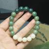 Pulseira de Bodhi Jade Branco Pele Yin Verde Daifa Pulseira de Bodhi Degradê para Homens e Mulheres Contas de Brincadeira Cultural Atacado