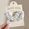Goma para el pelo con lazo de color oscuro estilo coreano para mujer, modelo nuevo de alta gama 2026, accesorio para el pelo, goma elástica para moño