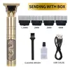 Faca de Escultura para Cabeça Raspada Estilo Barbearia Personalizada, Cortador de Cabelo Elétrico Recarregável para Uso Doméstico, Ferramenta para Cabeça Raspada de Homens Adultos
