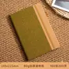 Cuaderno Patchwork de Posos de Café Ecológico Transfronterizo A5 Cuaderno de Negocios de Corcho Regalo Corporativo con Logo Personalizable