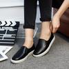 Sapatos Casuais 2026 Nova Coleção Primavera/Verão Couro Macio Solado Macio Slip-On Sapatos Femininos Sapatos Rasos da Moda para Gestantes Dropshipping