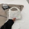 Bolsos Transfronterizos para Mujer, Nuevo Estilo, Bolsos Tejidos Atmosféricos, Bolsos de Nicho de Calle para Teléfono Móvil y Lápiz Labial, Temperamento Personalizado, Bolsos Cruzados Portátiles