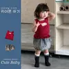 Conjunto de Tirantes para Niña Pequeña 2026 Verano Ligero Chaleco de Tirantes para Bebé Falda de Mezclilla de Dos Piezas Estilo Coreano Ropa Infantil