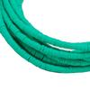 Hoja de cerámica blanda de 3/4/5/6 mm cuentas de cuentas accesorios para pulsera DIY espaciador junta material de cuenta plana