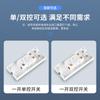 Montado en superficie pared mesita de noche pequeño interruptor botón anticuado pellizco manual botón luz dormitorio un solo control doble control panel doméstico