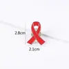 Atacado do Fabricante Broche Borboleta Amor Promoção Prevenção Conscientização Crachá de Aviso Acessórios de Vestuário Crachá de Corsage de Caridade