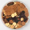 Lentejuelas con Agujero en el Borde de 6 mm Lentejuelas Hechas a Mano para Manualidades Cuentas para Niños Zapatos y Sombreros Ropa de Baile Vestido de Novia Accesorios de Danza del Vientre