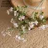 Flores Artificiais de Qingzhi Tiaolan: Decoração de Casa, Buquês de Casamento, Paredes de Flores de Rosa, Flores Falsas, Estilo Ins, Transfronteiriço