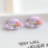 Bonito dos desenhos animados menina pequeno buquê asas de anjo mochila diy creme cola acessórios patch hairpin material