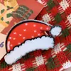 YHJ accesorios para el cabello Nuevo pasador de Santa Claus lindo recogido en la parte trasera pinza de tiburón pasador de clip para el cabello de Navidad