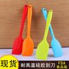 Espátula de silicona de una pieza, tamaño pequeño, para repostería, mantequilla, utensilios de cocina, promoción FDA