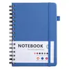 Caderno Personalizado para Vendas Amazon Transfronteiriças, Diário de Estudante A5 em Couro com Espiral, Atacado com Impressão de Logo