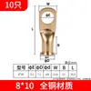 Venta Directa de Fábrica de Material de Cobre Estándar Americano Awg Terminal de Tubo de Cobre Expandido Conector de Cable Terminal de Cable Nariz de Cobre