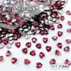 Diamantes Mistos para Nail Art com Ponta de Coração 3mm Mini Diamantes de Formato Especial Acessórios para Nail Art Pilha de Unhas Usável Material de Diamante Atacado