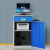 Gabinete de computadora PC industrial, gabinete de mainframe, gabinete de control industrial, gabinete de red, máquina vertical móvil todo en uno para refrigeración y a prueba de polvo en taller