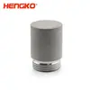 Separação de Gás e Poeira Elemento de Filtro Sinterizado de Pó de Aço Inoxidável Respirável Elemento de Filtro Sonda Porosa de Aço Inoxidável 316L