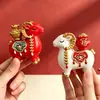 Guochao Ovelha Rotativa Mesa de Escritório Ornamento Criativo Estilo Chinês Ano da Ovelha Estatueta Decoração Presentes Culturais e Criativos Atacado