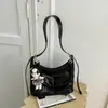 2026 Nuevo Bolso Suave de Cuero con Cera de Aceite Estilo Desgastado para Mujer de Gran Capacidad Bolso de Hombro Cruzado Bolso Tote Estilo Perezoso Japonés