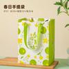 2023 Caja de Embalaje Qingtuan 4/6 Piezas Pastel Snow Mei Niang Caja Vacía Horneado Hecho a Mano Pastel de Frijol Mungo Caja Creativa Portátil