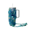 Juego de vasos helados 'ice bully' de 40 oz Stanley taza para coche con asa juego de vasos de agua bolsa para botella de agua de buceo con correa diagonal