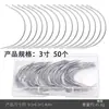 Aguja Curva para Coser Muñecas, Aguja Curva de Media Luna para Reparar Cuero de Sofá, Aguja de Cuero para Zonas de Esquina, Aguja de Coser a Mano