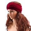 [Nuevo Top] Accesorios para el cabello transfronterizos Diadema tejida de lana para otoño e invierno Diadema deportiva cálida Protector de orejas Diadema con banda para el cabello europea y americana
