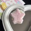 Lazo para el Pelo de Peluche Estrella Dulce Lindo Corazón de Chica Japonesa Tendón de Goma Cola de Caballo Estudiante Accesorios para el Cabello de Color Caramelo Estrella Pentagonal